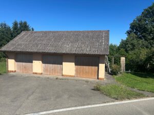 Asbestwellplatten aus Asbestzement