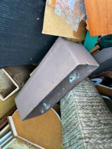 Siedlungsabfall mit Asbest 2